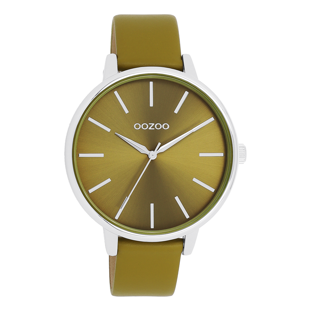 Oozoo Timepieces dameshorloge | polshorloge dames met leren armband | modern horloge voor vrouwen | elegant analoog dameshorloge in rond (38 mm behuizing), Riemen Oozoo Timepieces dameshorloge | polshorloge dames met leren armband | modern horloge voor vrouwen | elegant analoog dameshorloge in rond (38 mm behuizing), Riemen