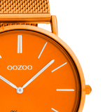 OOZOO Vintage - C20274 - Damen - Mesh-Armband - Orange