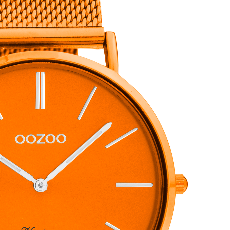 OOZOO Vintage - C20274 - Damen - Mesh-Armband - Orange