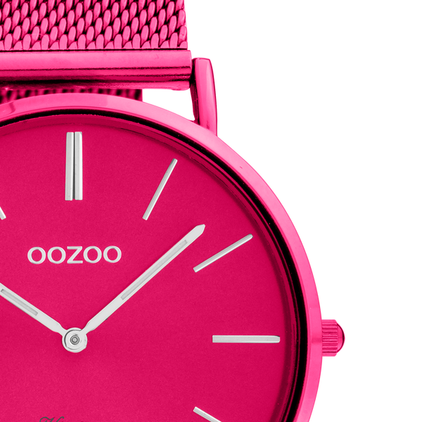OOZOO Vintage - C20275 - Damen - Mesh-Armband - Pink