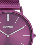 OOZOO Vintage - C20332 - Damen - Mesh-Armband - Lila