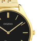 OOZOO Vintage - C9987 - Damen - Edelstahl-Armband - Gold/Schwarz