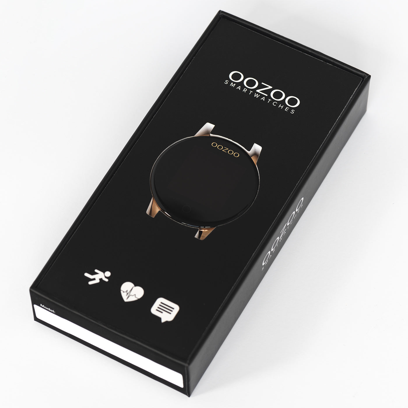 OOZOO Smartwatches - Unisex - Edelstahl-Mesh-Armband - Gold/Gold 