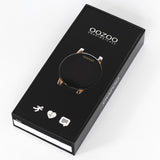 OOZOO Smartwatches - Unisex - Edelstahl-Mesh-Armband - Gold/Gold