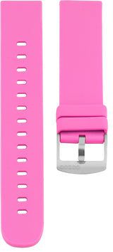 OOZOO Smartwatches - Silikon-Armband - 20mm - Pink/Silber