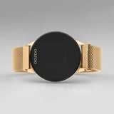 OOZOO Smartwatches - Unisex - Edelstahl-Mesh-Armband - Roségold