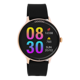 OOZOO Smartwatches - Q00133 - Silikon-Armband - Roségold/Schwarz