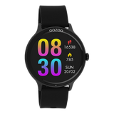 OOZOO Smartwatches - Q00134 - Silikon-Armband - Schwarz