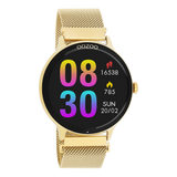 OOZOO Smartwatches - Q00136 - Edelstahl-Mesh-Armband - Gold