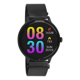 OOZOO Smartwatches - Q00139 - Edelstahl-Mesh-Armband - Schwarz