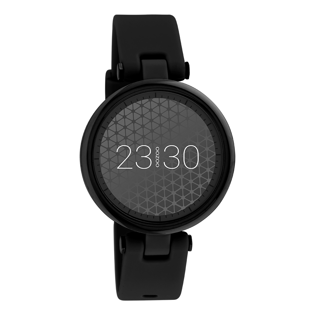 OOZOO Smartwatches - Q00407 - Damen - Schwarz/Schwarz - OOZOO-Shop - Solar Radiation Protective Gear For Mini Smartwatches