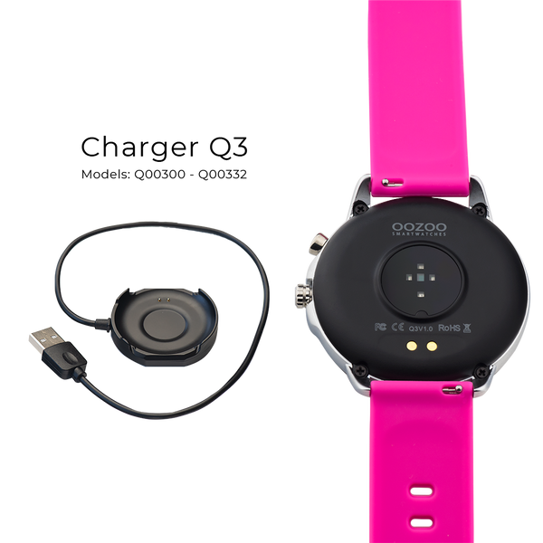 USB-Ladestation - OOZOO Smartwatch Q00300-Q00332