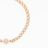 OOZOO Jewellery - SB-1023 - Armband "Flower Charm" - Roségold