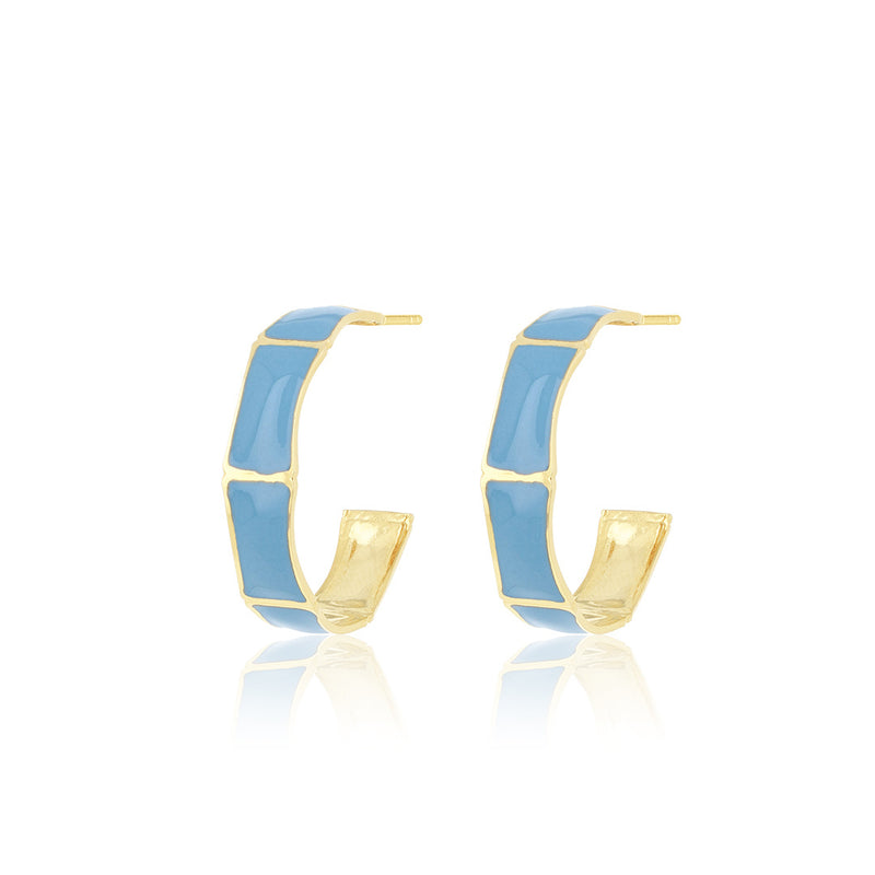 OOZOO Jewellery - SE-3040 - Ohrring "Hoops" - Gold