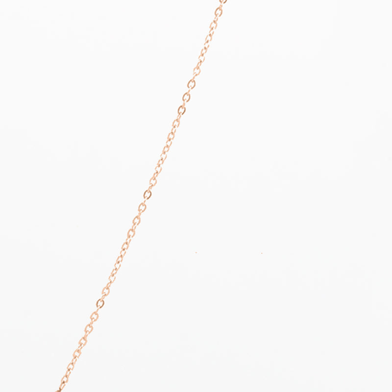 OOZOO Jewellery - SN-2023 - Halskette "Big Star" - Roségold