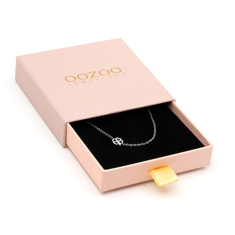 OOZOO Jewellery - SN-2036 - Halskette "Clover" - Silber