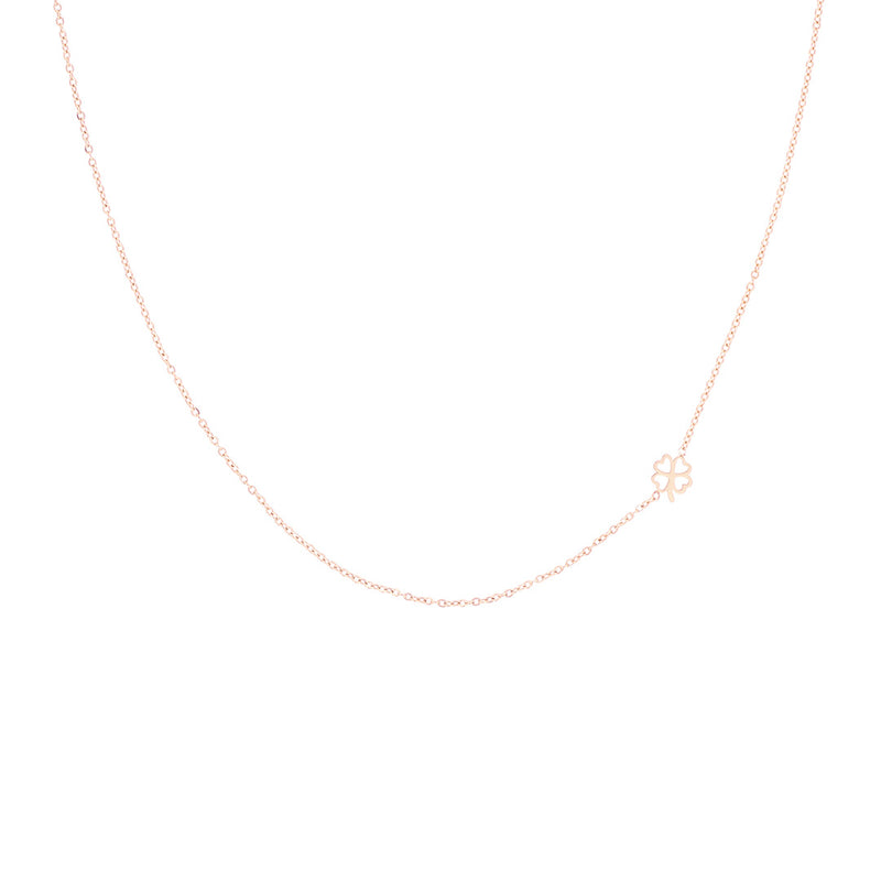 OOZOO Jewellery - SN-2038 - Halskette "Clover" - Roségold
