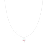 OOZOO Jewellery - SN-2045 - Halskette "Mushroom" - Silber