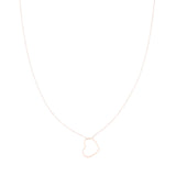 OOZOO Jewellery - SN-2050 - Halskette "Heart" - Roségold